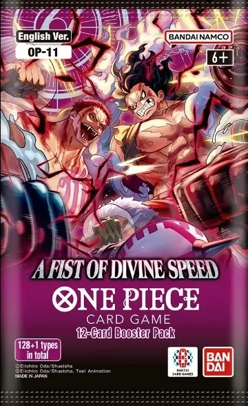 ONE PIECE CARD GAME - A FIST OF DIVINE SPEED BOOSTER PACK OP11 - EN